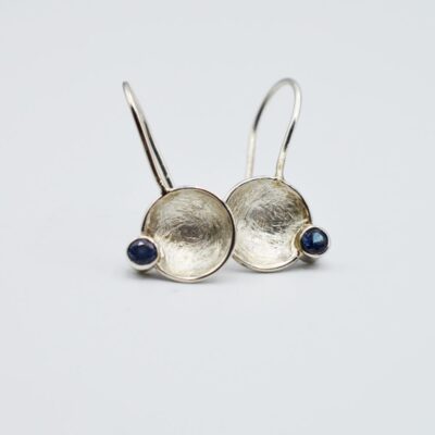 Oorbellen aquamarijn