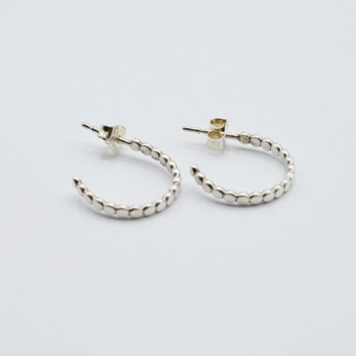 Oorbellen parel creool