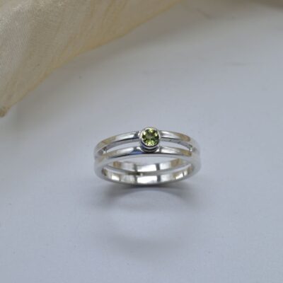 Ring élégance peridoot