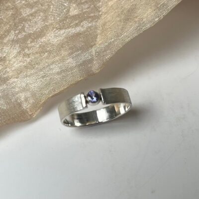 Ring stijlvol small tanzaniet